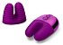 Мини-вибратор с двумя кончиками Le Wand Double Vibe фиолетовый фото 4