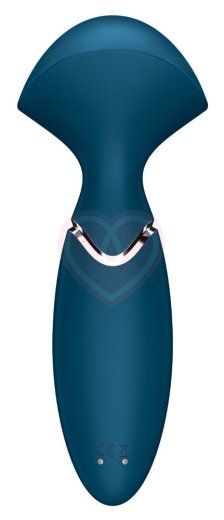 Мини-вибромассажер Satisfyer Mini Wand-er синий фото 3