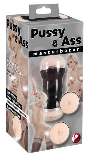Двойной мастурбатор Pussy&Ass фото 2
