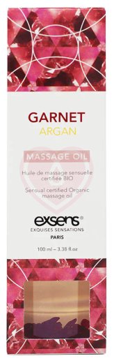 Массажное масло Exsens Garnet Argan с гранатом и арганой 100 мл фото 2