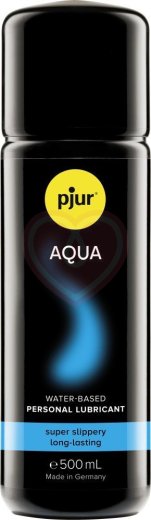 Увлажняющий лубрикант на водной основе Pjur Aqua 500 мл фото 2
