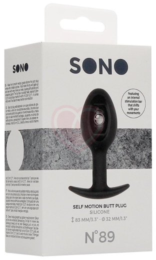 Анальная пробка Sono с шариком №89 Self Penetrating Butt Plug фото 4