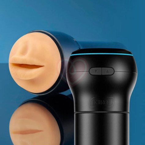 Набор мастурбатор Kiiroo Feel Stroker Mouth и насадка PowerBlow с эффектом всасывания фото 4