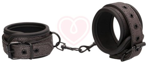 Наручники Ouch! Elegant Wrist Cuffs серые фото 1