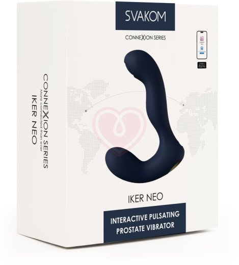 Интерактивный массажёр простаты с вибрацией и пульсацией Svakom Iker Neo фото 6