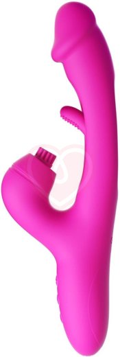 Вибратор-кролик Amovibe G Spot Ultra со стимуляцией зоны G розовый фото 4