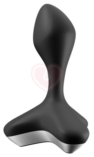 Анальная вибропробка Satisfyer Game Changer с приложением чёрная фото 3