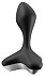 Анальная вибропробка Satisfyer Game Changer с приложением чёрная фото 3