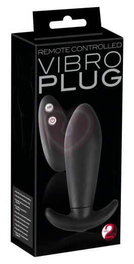 Анальная вибропробка с пультом управления Vibro Plug фото 2