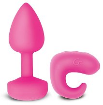 Набор Gvibe Gkit с анальной вибропробкой и виброкольцом розовый