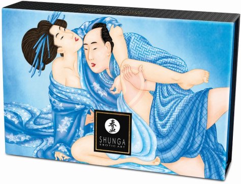 Массажная пудра с перышком Shunga Kissable Massage Powder Кокосовое волнение фото 6