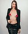 Пэстисы Burlesque Blaze круги с бантиками красные фото 4