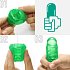 Мини мастурбатор Tenga Uni Emerald зелёный фото 12