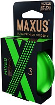 Набор презервативов Maxus Mixed 3 штуки с кейсом