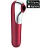 Вакуумный стимулятор с вибрацией и приложением Satisfyer Dual Love красный фото 1