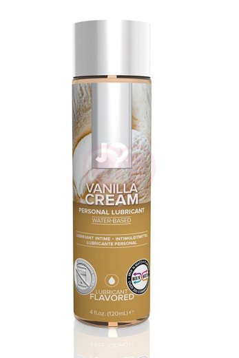 Съедобный лубрикант System JO H2O Flavored Vanilla с ароматом Ваниль 120 мл фото 1