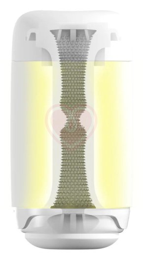 Мягкий мастурбатор Tenga Puffy Sugar White фото 3