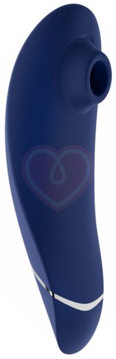 Бесконтактный клиторальный стимулятор Womanizer Premium 2 синий фото 1