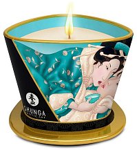 Массажное аромамасло в виде свечи Shunga Island Blossoms Цветущий остров 170 мл