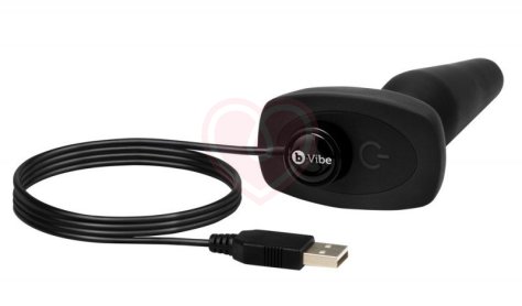 Анальная вибропробка b-Vibe trio с 3 моторчиками чёрная фото 4