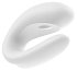 Вибратор для пар с управлением от приложения Satisfyer Double Joy белый фото 6