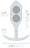 Утяжелённая анальная пробка для ношения b-Vibe Snug Plug 3 средняя лайм фото 7