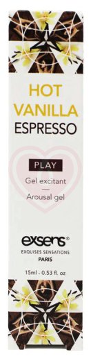 Охлаждающий гель Exsens Hot Vanilla Espresso эспрессо и ваниль 15 мл фото 2