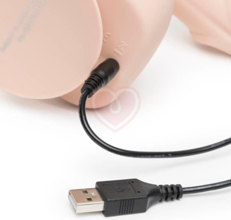 Вибратор с дистанционным управлением Uprize Realistic Dildo 21 см телесный фото 2