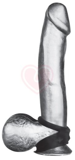 Двойное эрекционное кольцо Duo Snap Cock & Ball Ring фото 4