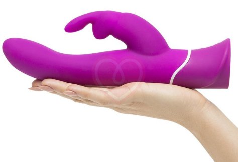 Вибратор с клиторальным стимулятором Happy Rabbit Curve фиолетовый фото 3