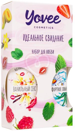 Набор для любви из 2 гелей-смазок Yovee с алоэ и со вкусом ванильных сливок фото 2