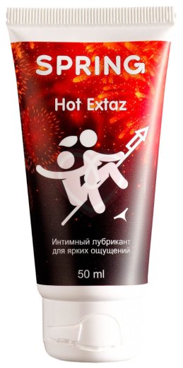 Согревающий лубрикант Spring Hot Extaz Go 50 мл фото 1