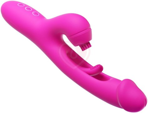 Вибратор-кролик Amovibe G Spot Ultra со стимуляцией зоны G розовый фото 2