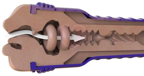 Мастурбатор-ротик Fleshlight Boost Blow фото 5