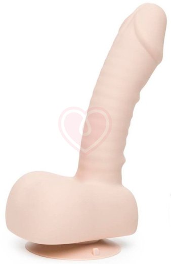 Вибратор с дистанционным управлением Uprize Realistic Dildo 21 см телесный фото 1