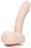 Вибратор с дистанционным управлением Uprize Realistic Dildo 21 см телесный фото 1