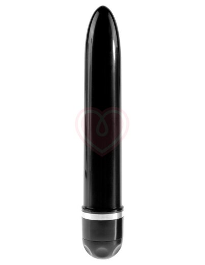 Вибратор King Cock Vibrating Stiffy 25 см коричневый фото 2