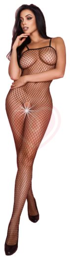 Костюм-сетка с интимным вырезом Amor El Noche чёрный фото 1