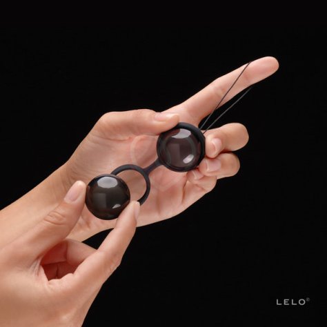 Вагинальные шарики LELO Luna Beads Noir чёрные фото 3