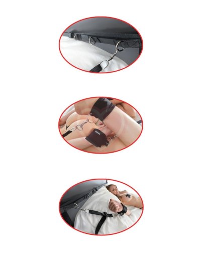 Бондаж с креплениями под матрас Ultimate Bed Restraint System фото 3