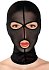 Сетчатая маска Fetish Tentation с отверстиями для глаз и рта чёрная фото 1