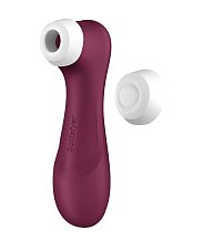 Вакуумный стимулятор с вибрацией Satisfyer Pro 2 Generation 3 бордовый