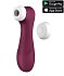 Вакуумный стимулятор с вибрацией и приложением Satisfyer Pro 2 Generation 3 бордовый фото 1