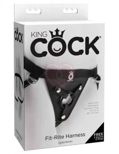 Пояс-крепление для фаллоимитатора King Cock Fit Rite Harness фото 6