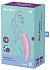Вакуумный стимулятор с управлением от приложения Satisfyer Curvy 3+ розовый фото 6