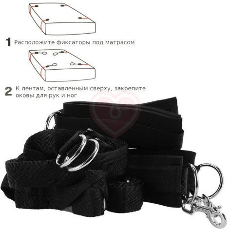 Большой набор из 20 предметов для БДСМ игры Bondage In-A-Box фото 7