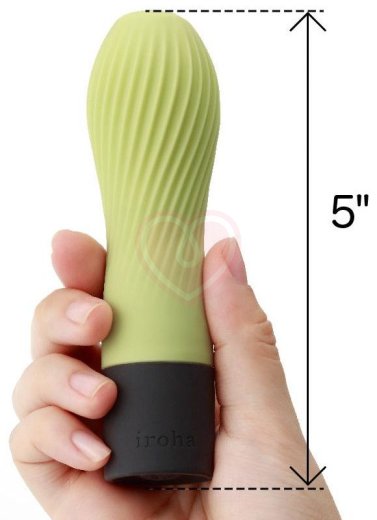 Вибратор Tenga Iroha Zen Matcha зелёный фото 2