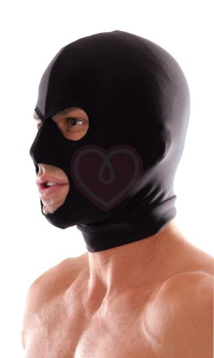Маска-шлем с открытыми частями Spandex 3 Hole Hood фото 4
