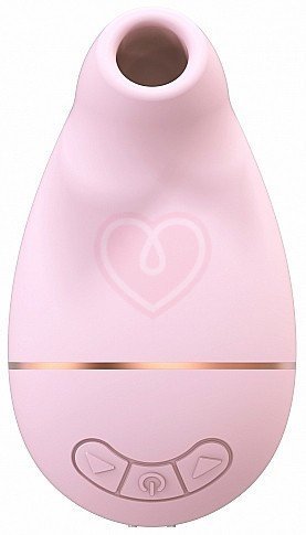 Бесконтактный клиторальный стимулятор Irresistible Kissable розовый фото 2