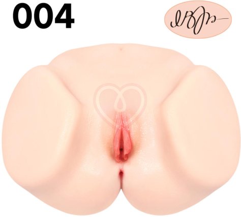 Мастурбатор-полуторс с вагиной и анусом Onahole Real Vagina с двойным слоем фото 2